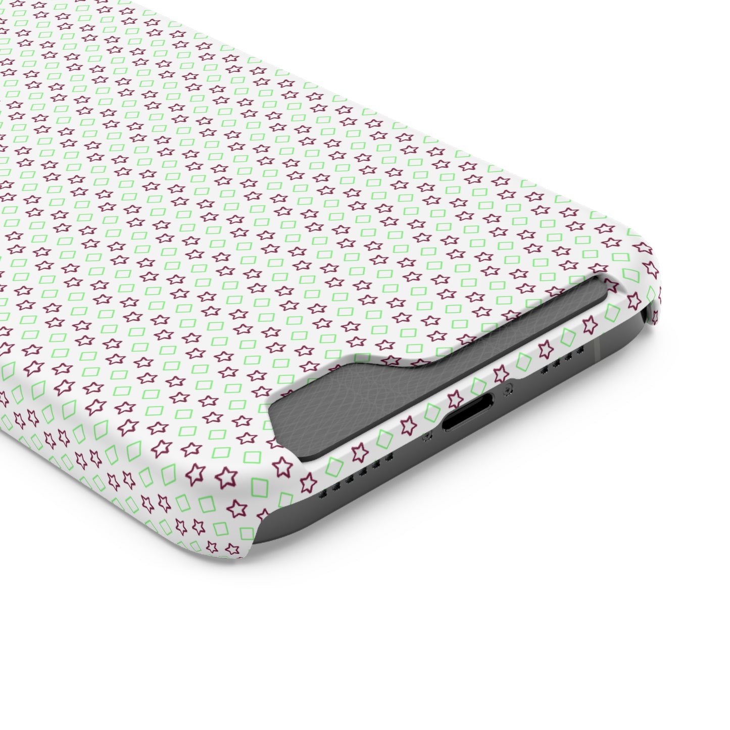 Neon Card-Holder Phone Case - Glossy/Matte Finish