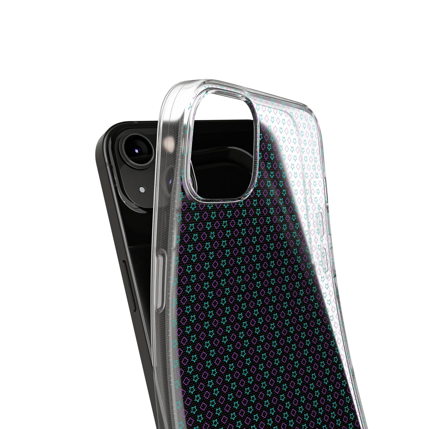Clear Silicone Phone Case - Slim, Durable with Open Ports