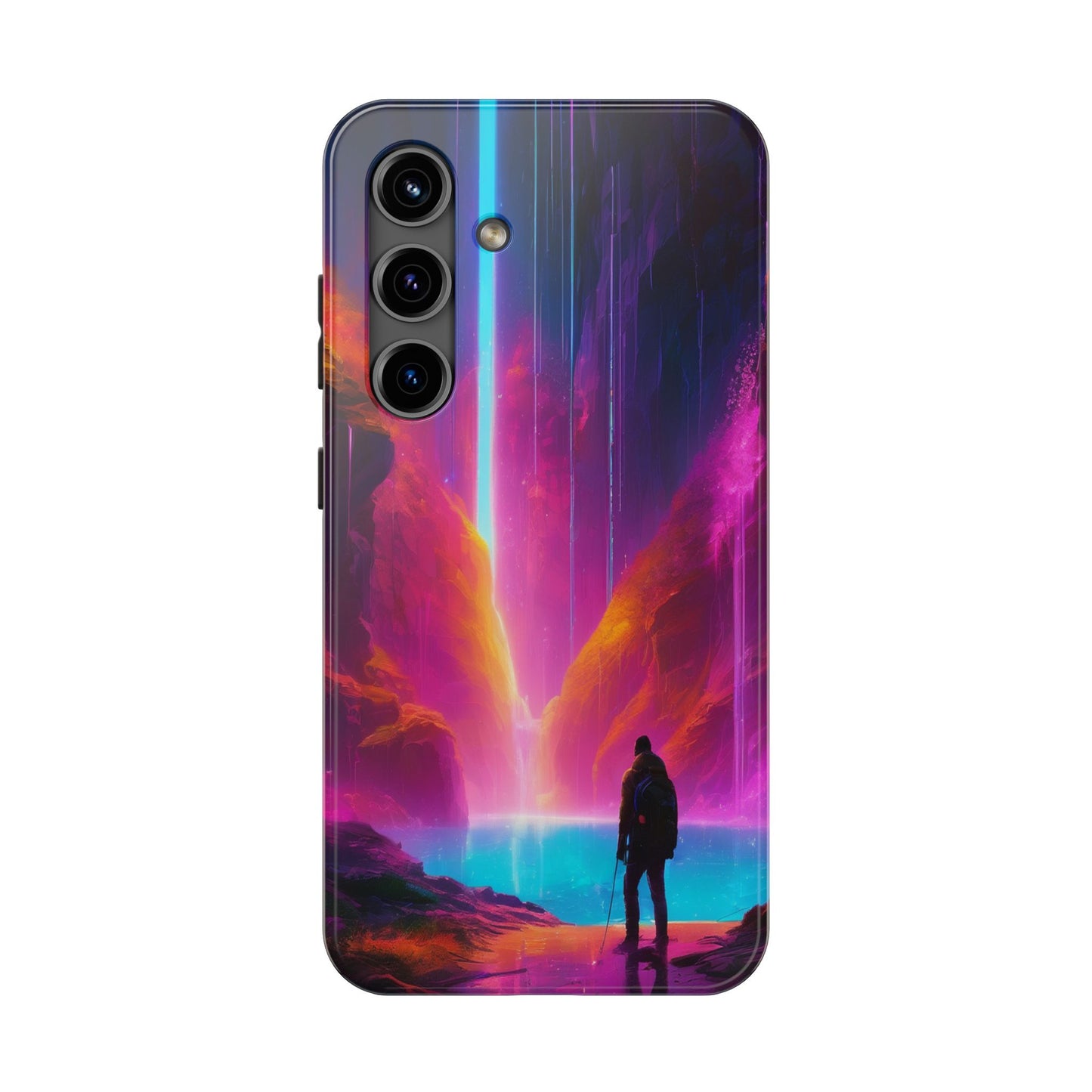 Tough Phone Case with TPU & PC Shell – Shockproof for iPhone/Samsung