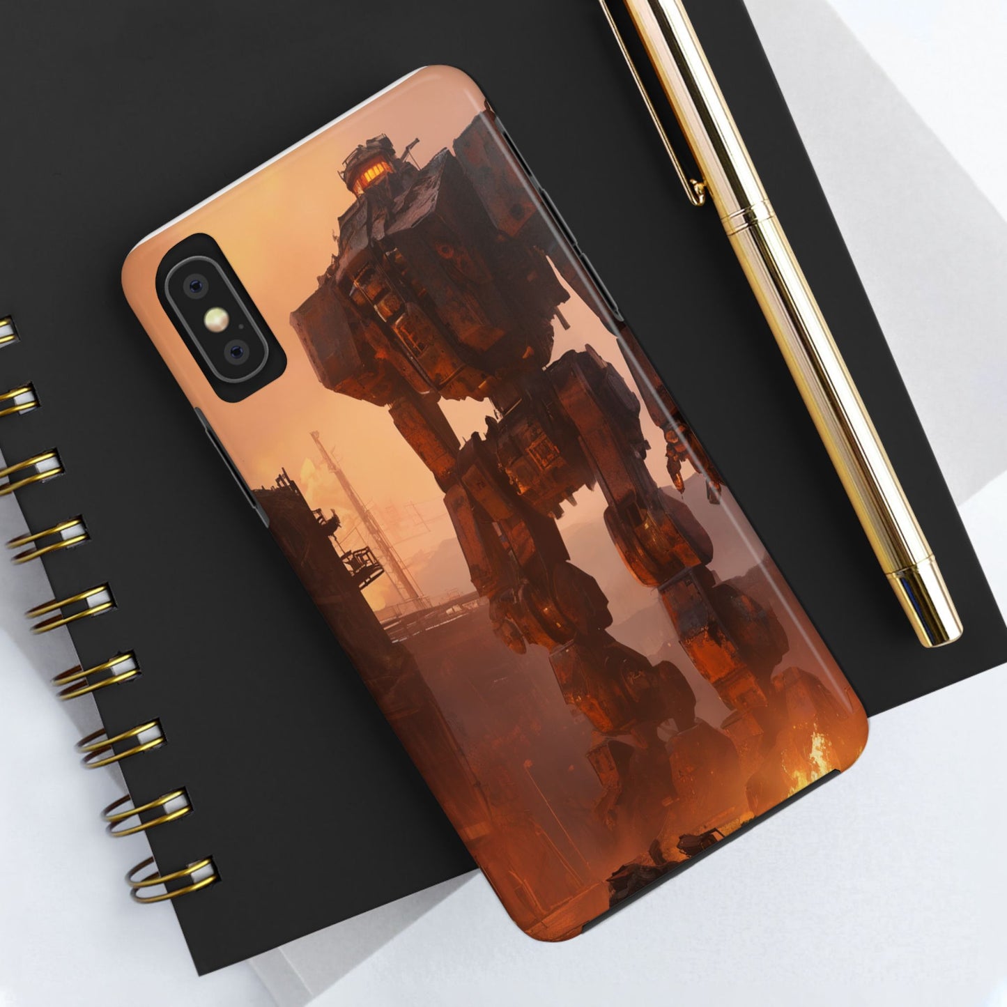 Tough Phone Case - Impact-Resistant, 2-Piece TPU/PC