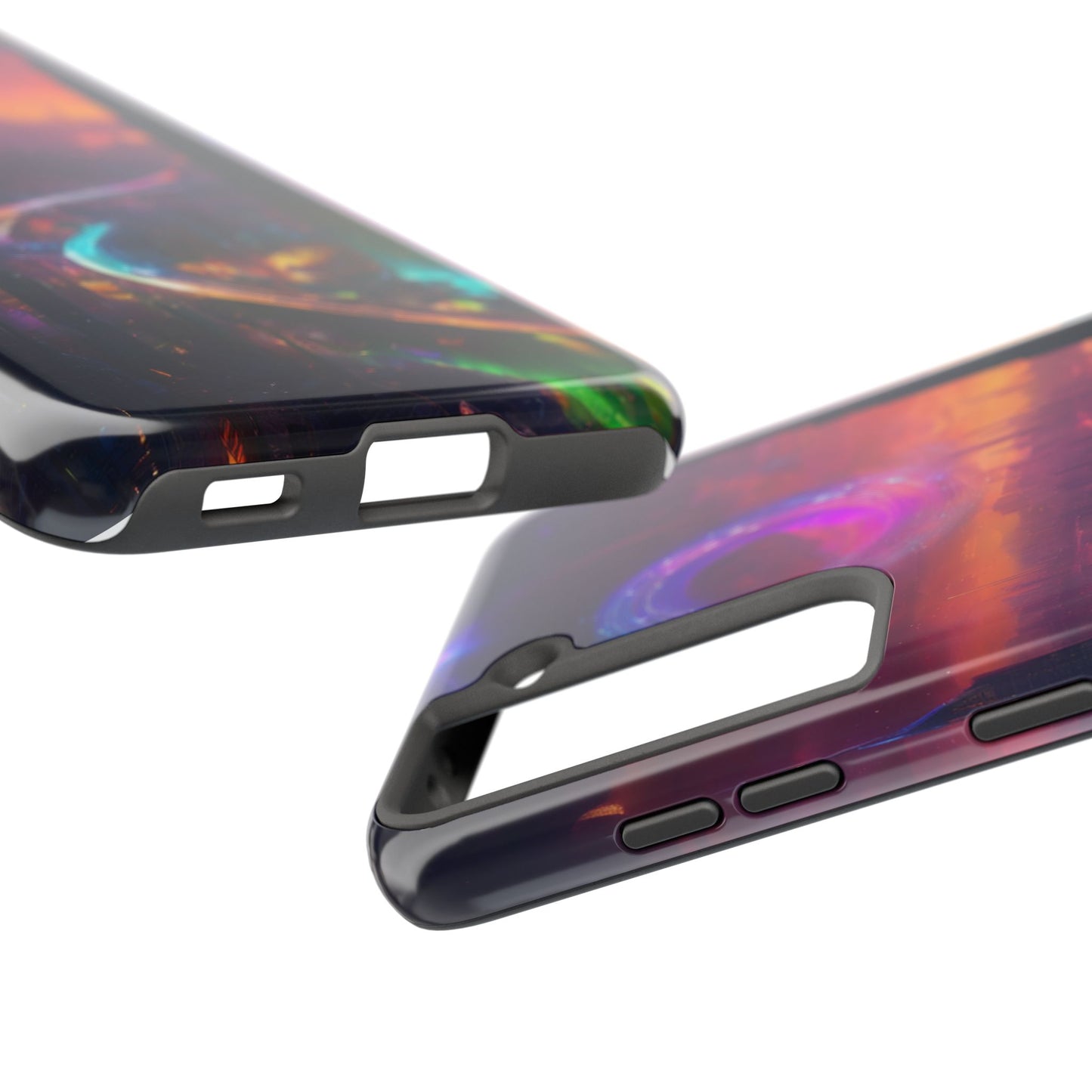 Tough Phone Case – Shockproof TPU/Polycarbonate for iPhone & Samsung