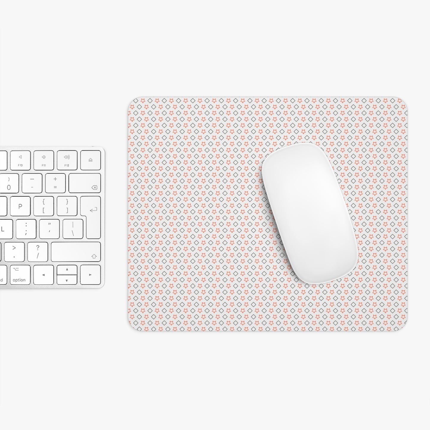 Custom Neon Neoprene Mouse Pad - Round or Rectangular