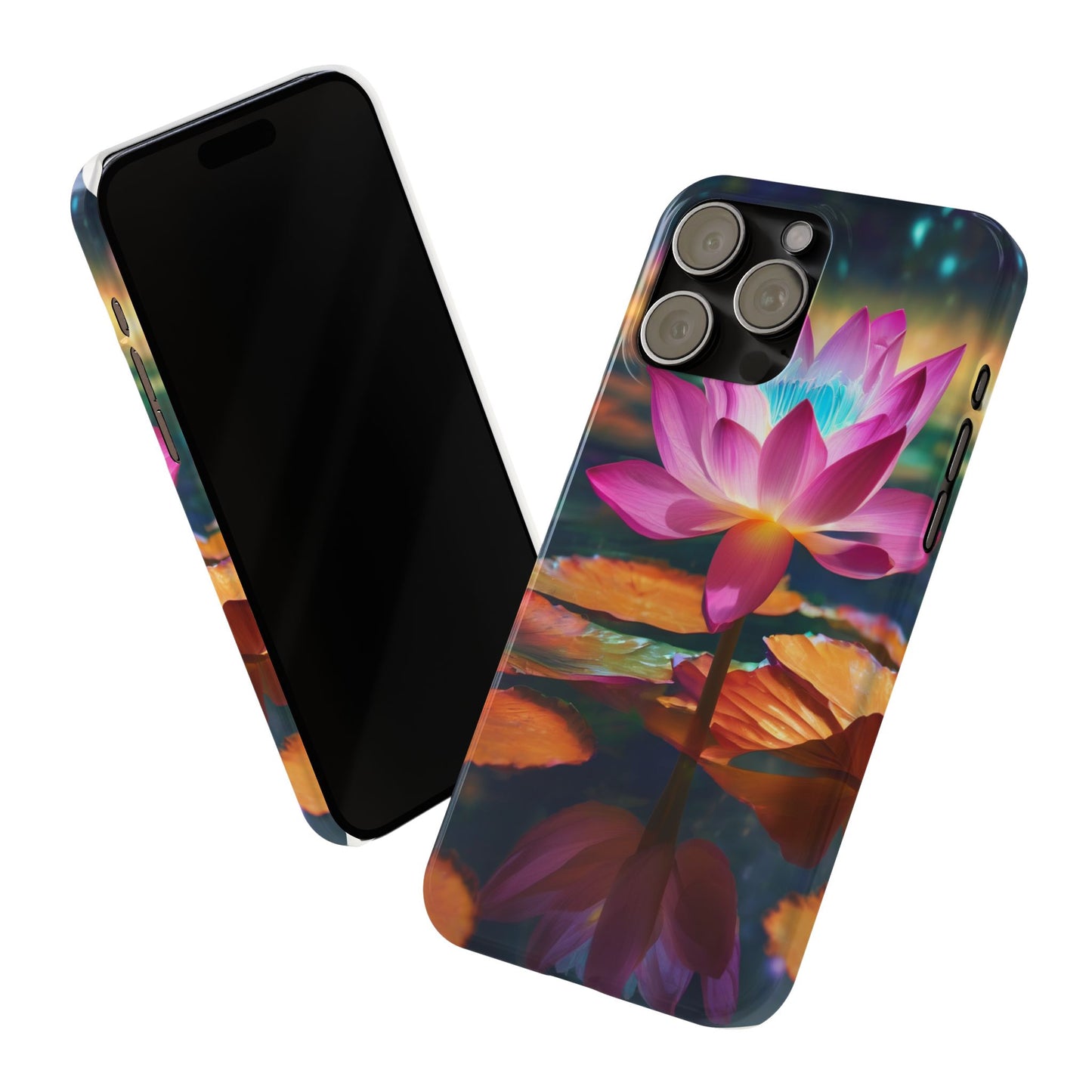 Slim Glossy Polycarbonate Phone Case for iPhone 16