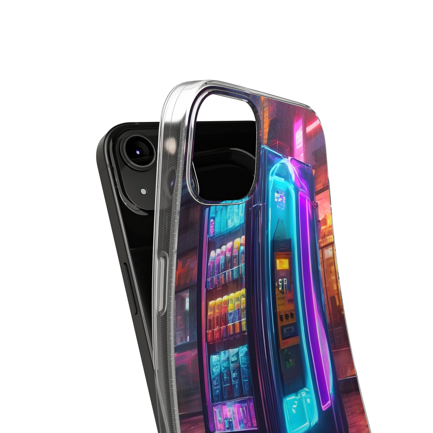 Clear Silicone Phone Case - Slim, Flexible with Open Ports