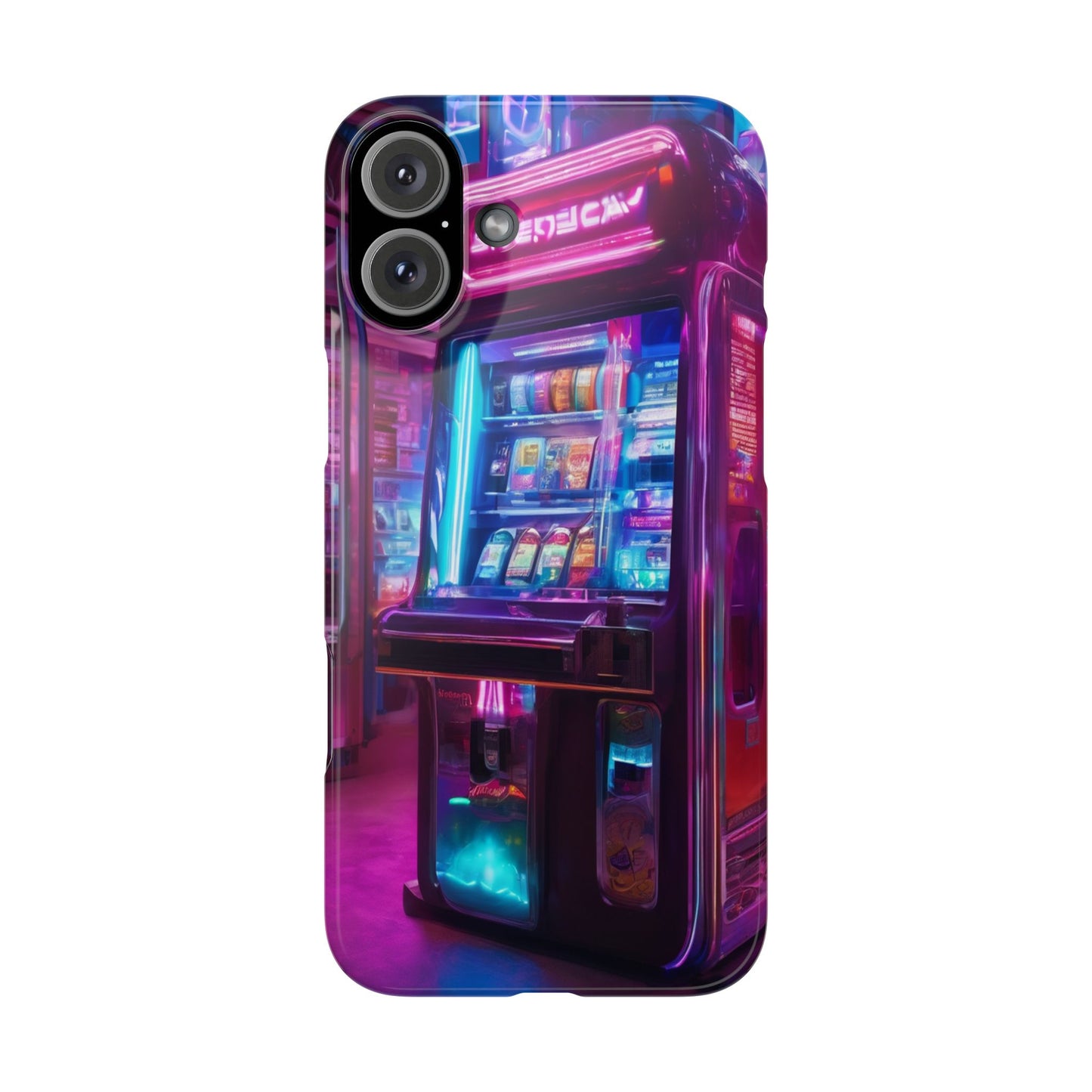 Slim Phone Case for iPhone 16 - Glossy Polycarbonate