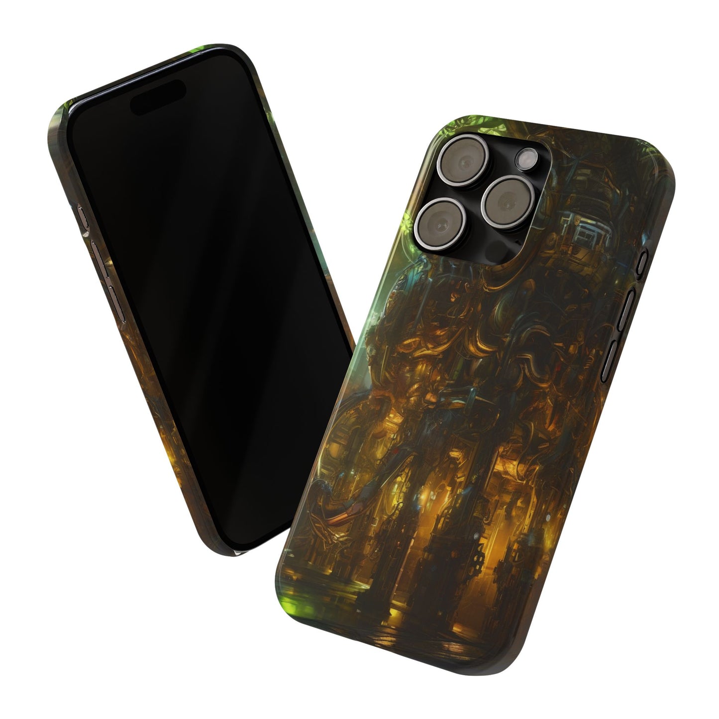 Slim Phone Case for iPhone 16 - Glossy Ultra-Thin Polycarbonate