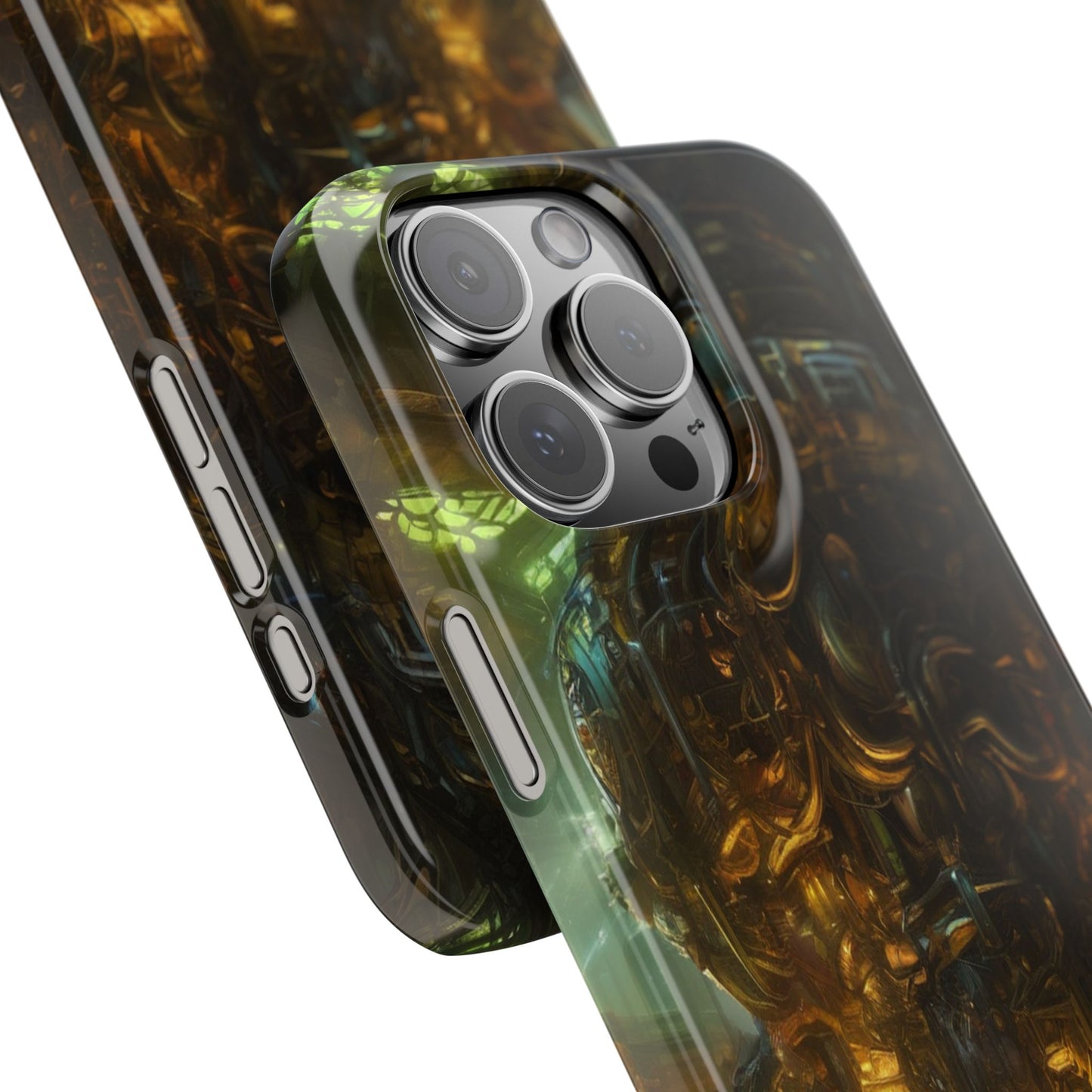 Slim Phone Case for iPhone 16 - Glossy Ultra-Thin Polycarbonate
