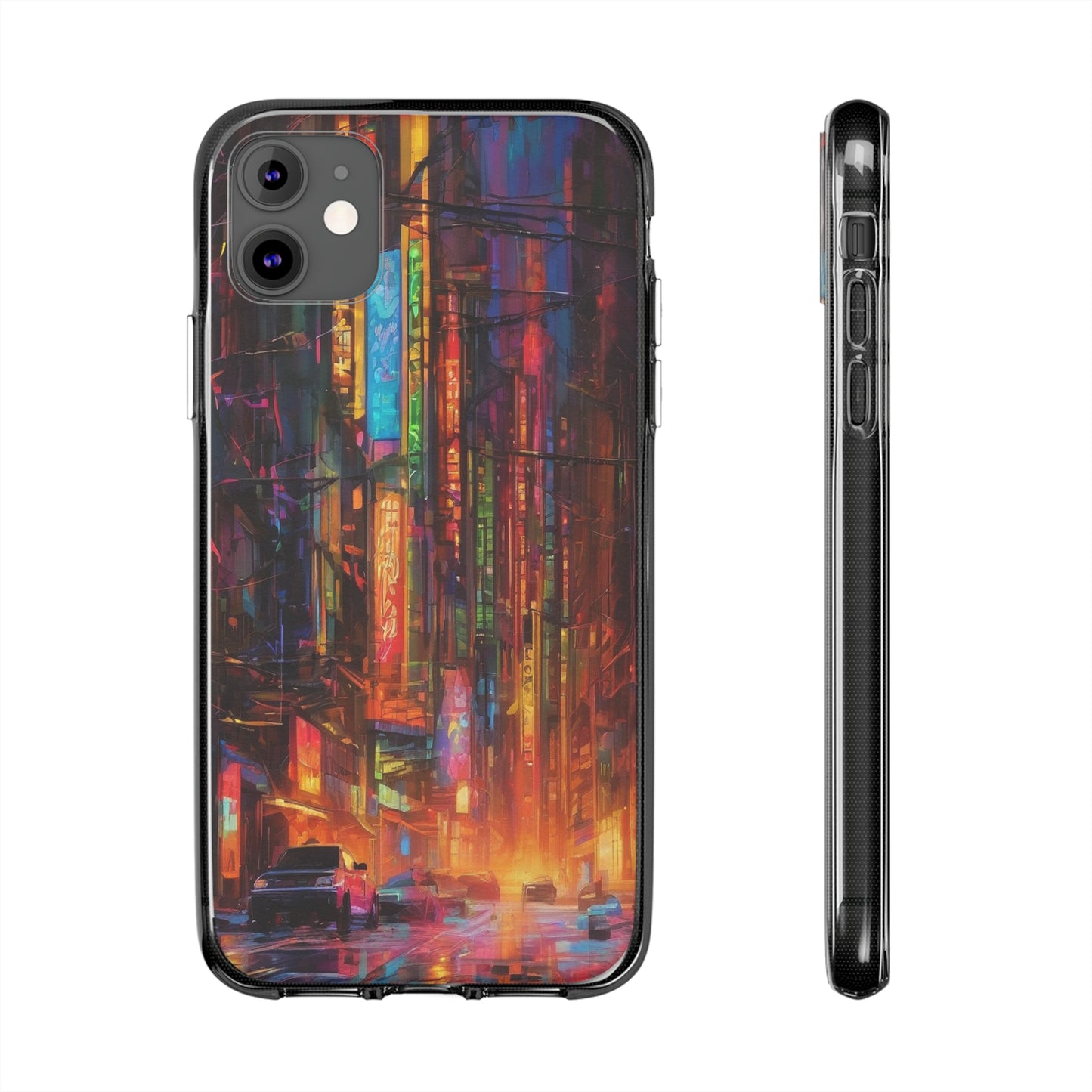 Clear Silicone Phone Case - Slim, Durable, Open-Port Design