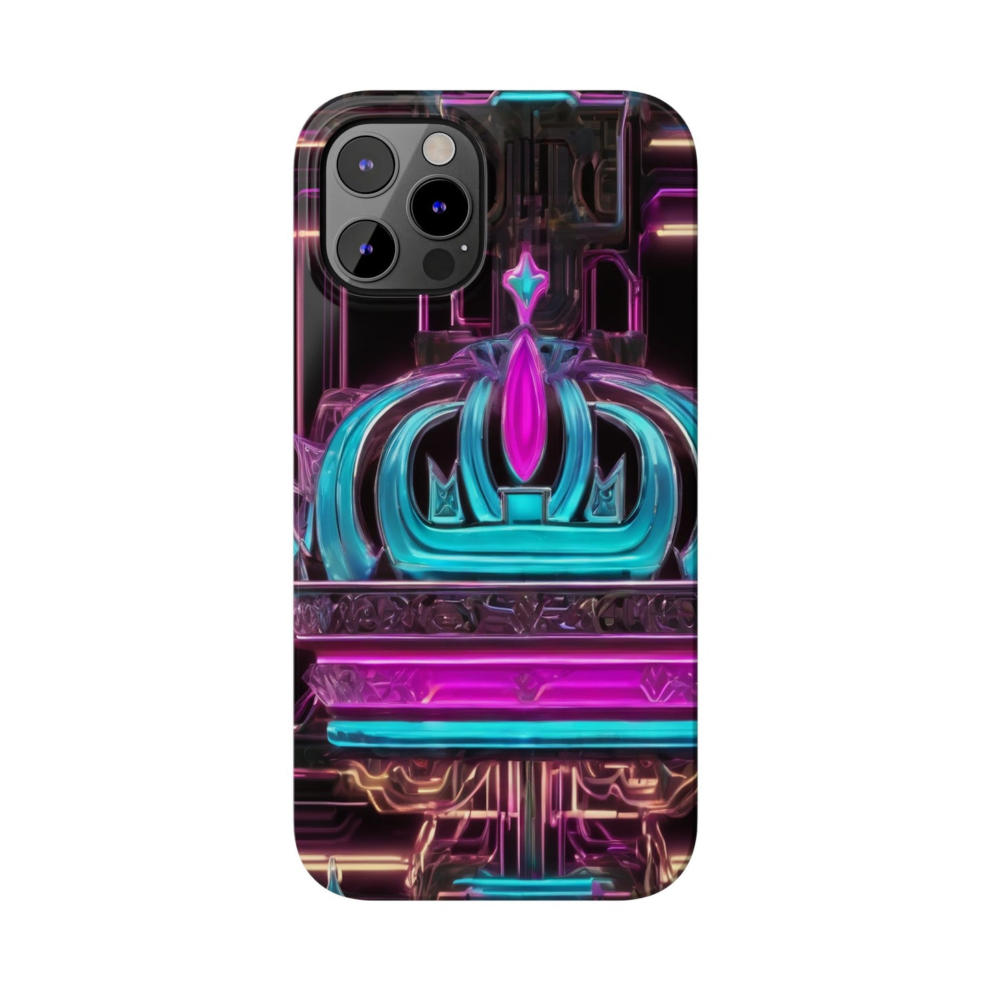 Slim Phone Case for iPhone 16 - Glossy, Lightweight, Impact-Resistant
