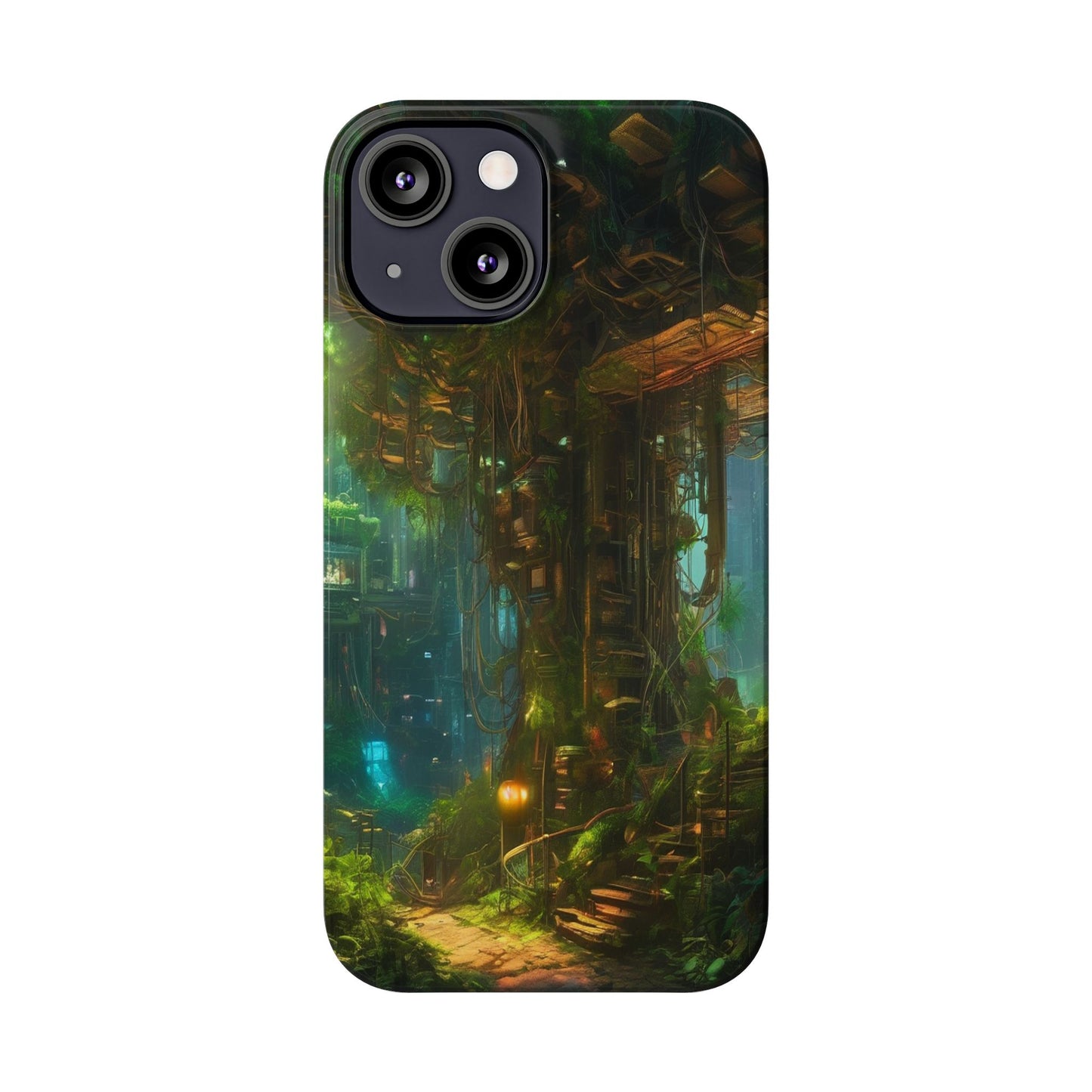 Neon Slim Phone Case for iPhone 16 Glossy Lexan
