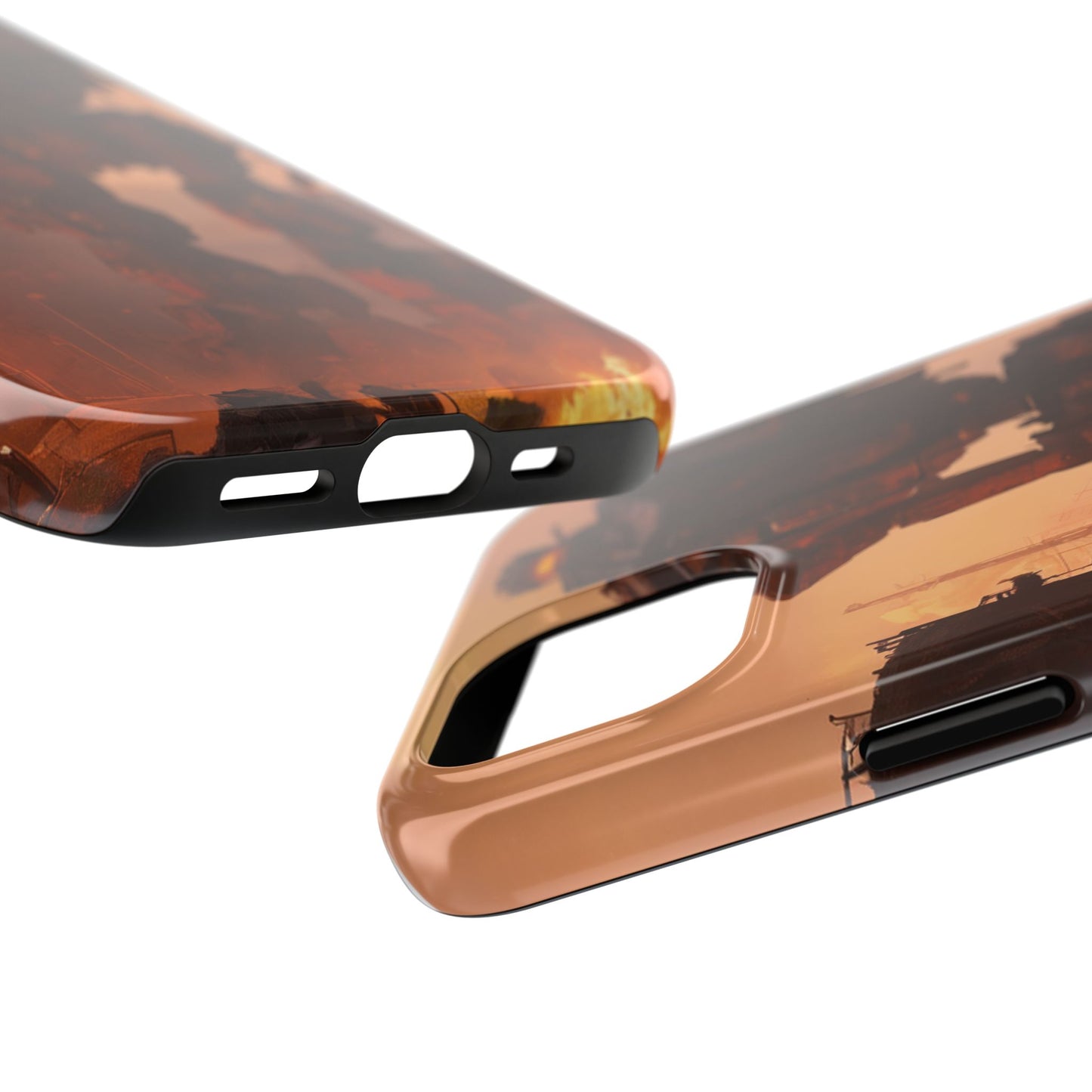 Tough Phone Case - Impact-Resistant, 2-Piece TPU/PC