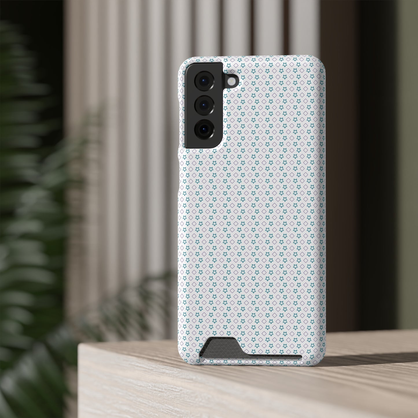 Phone Case with Card Holder – Polycarbonate, Matte/Glossy