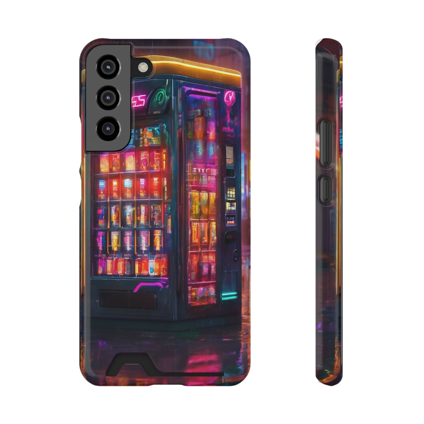 Phone Case with Card Holder - Impact-Resistant Polycarbonate, MagSafe