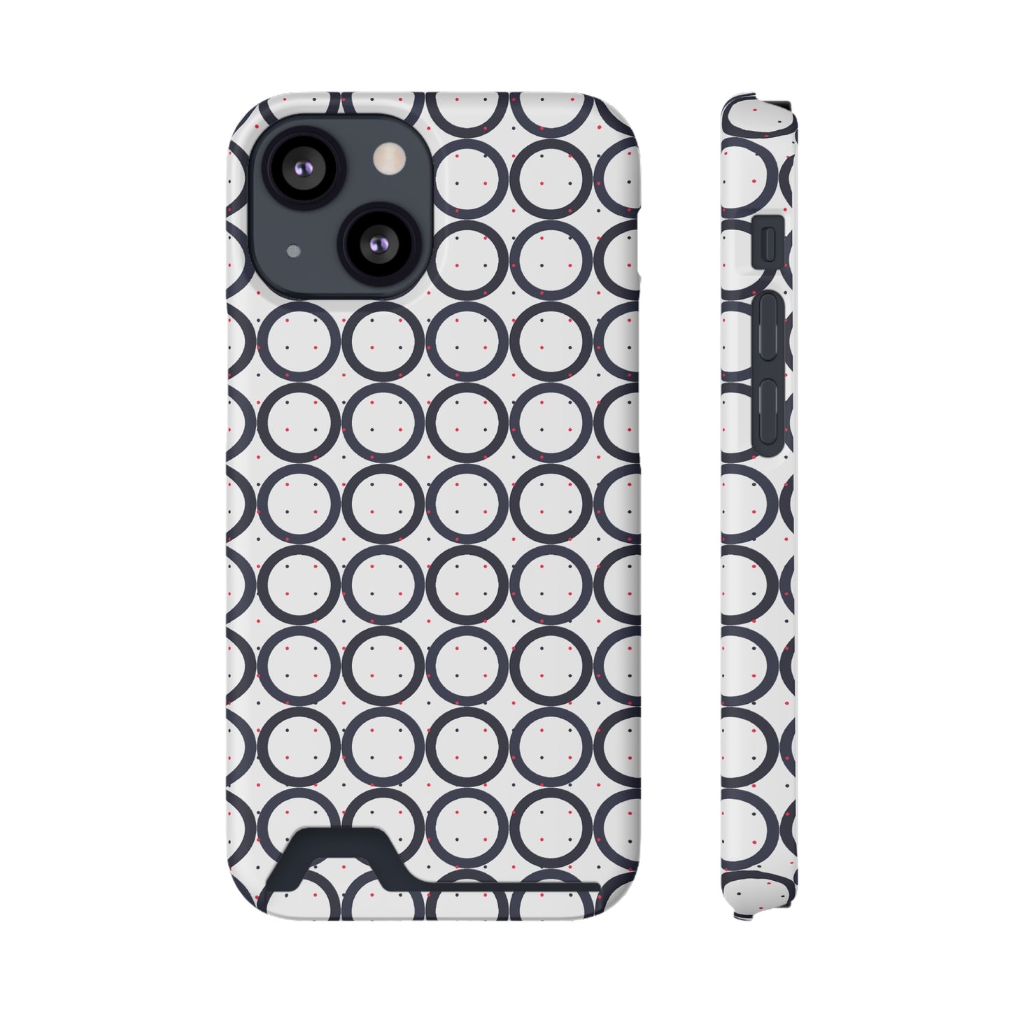 Neon Card Holder Phone Case, MagSafe, Polycarbonate