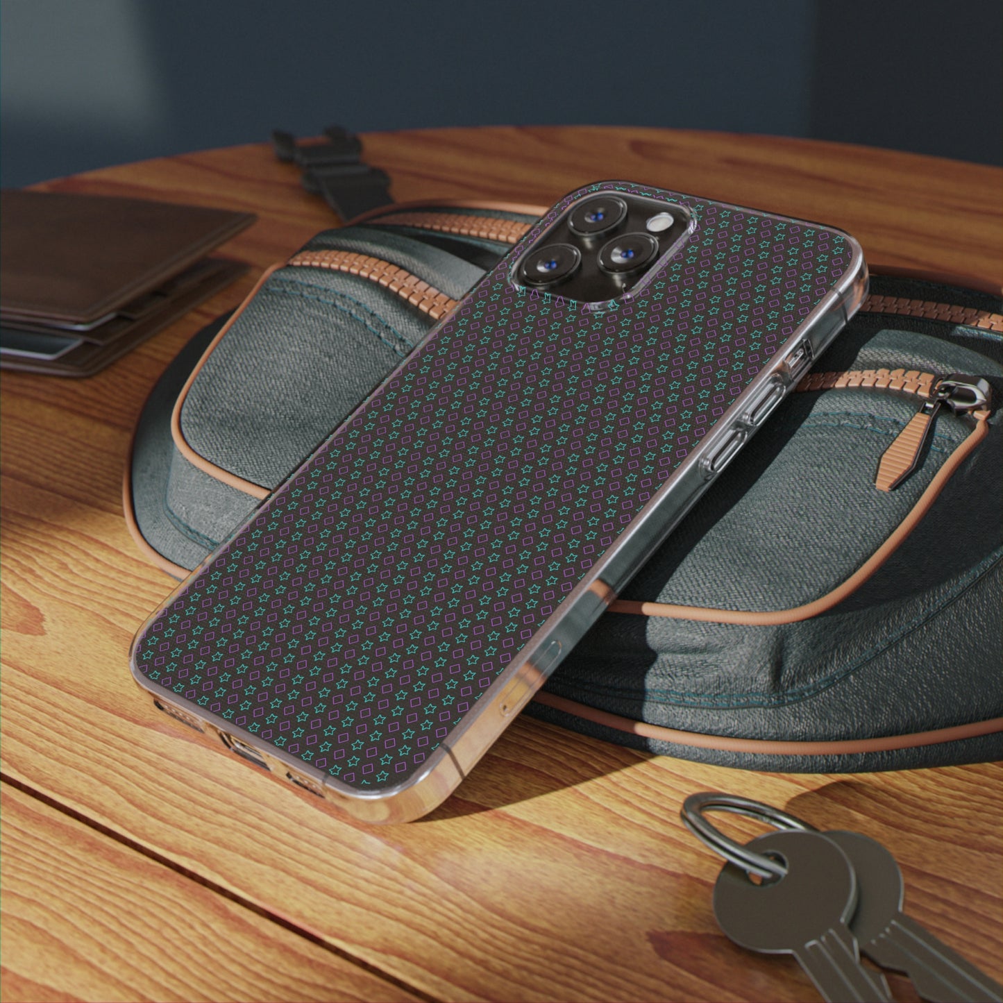 Clear Silicone Phone Case - Slim, Durable with Open Ports