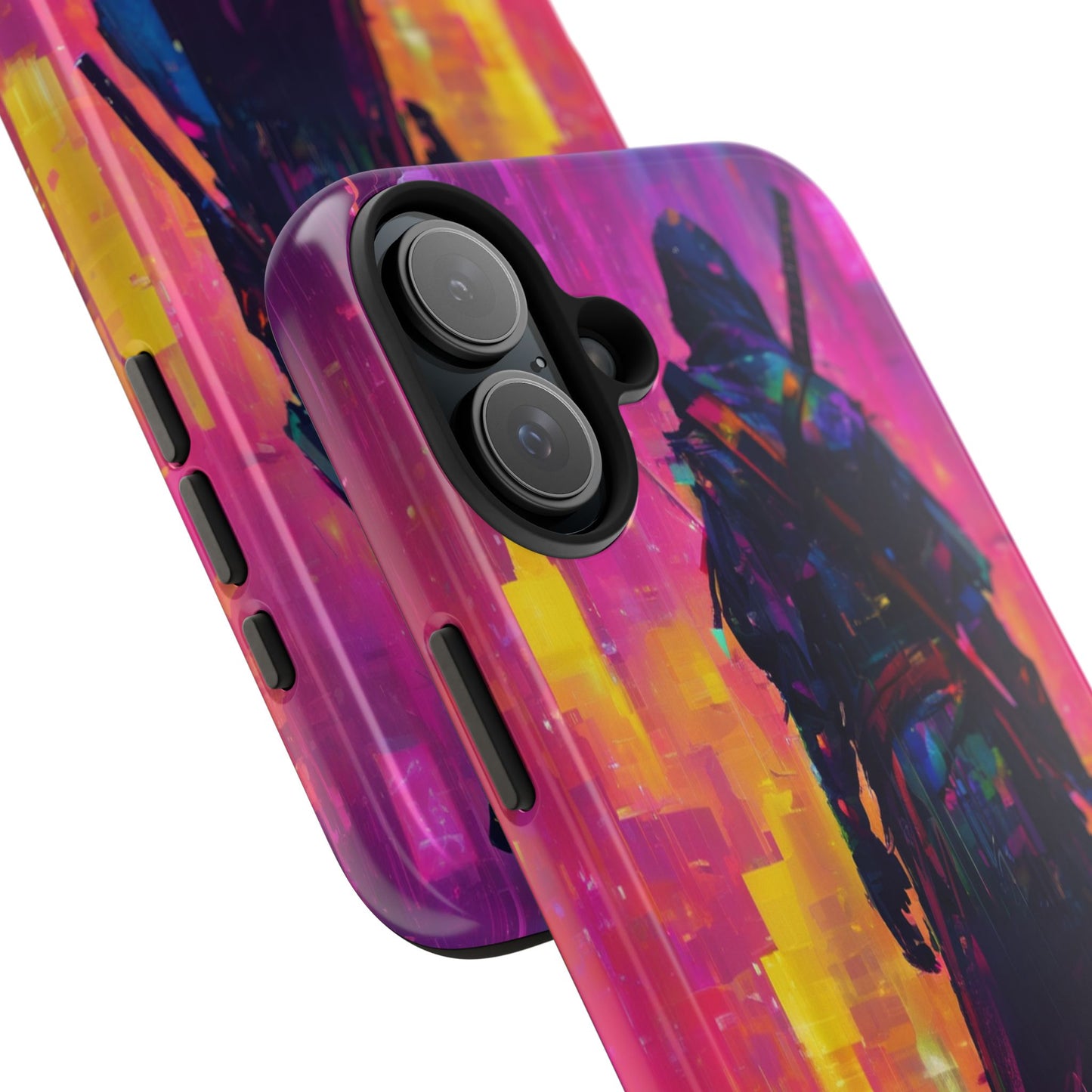 Rugged Phone Case - Impact-Resistant TPU/PC, iPhone & Samsung